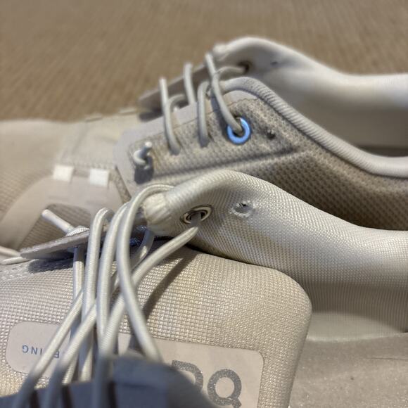 On Cloud Shoes Cloud 5 Women's Running Sneakers: All White 7.5 Medium US - Picture 7 of 13